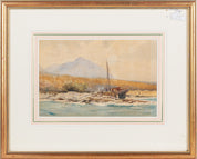 Albert Strange – Untitled (Landscape with Abandoned Hulk)
