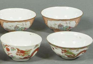 Set of Chinese Famille Rose Bowls (Lot of 10)