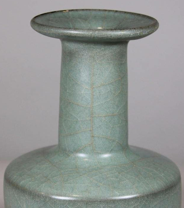 Longquan Celadon Mallet Vase, Song Dynasty