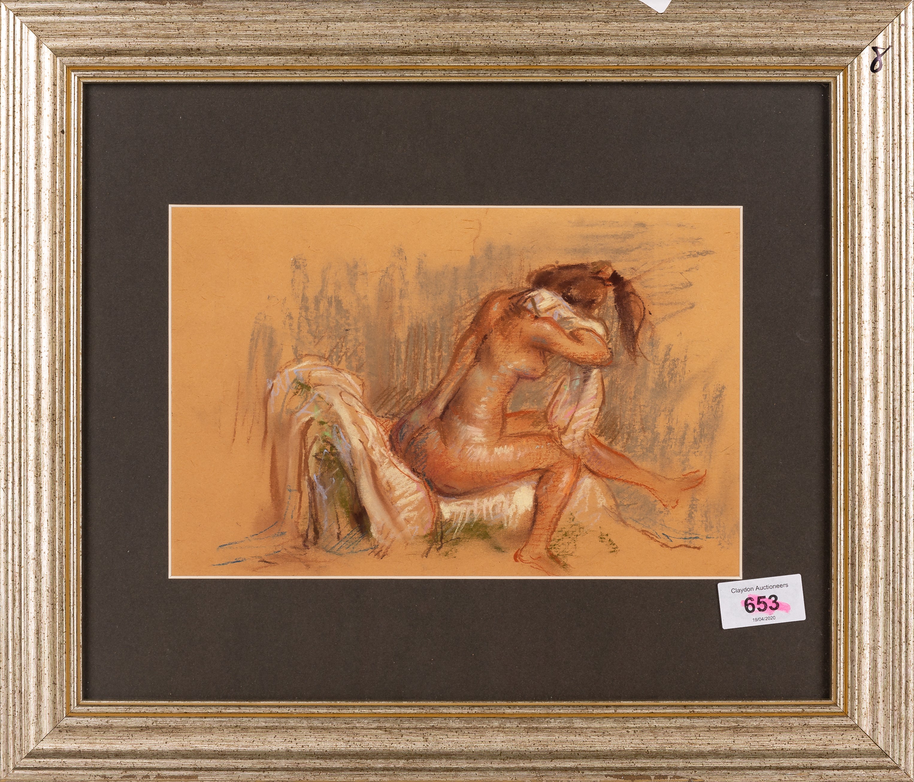 After Edgar Degas, 'Woman Drying Herself After Bath'