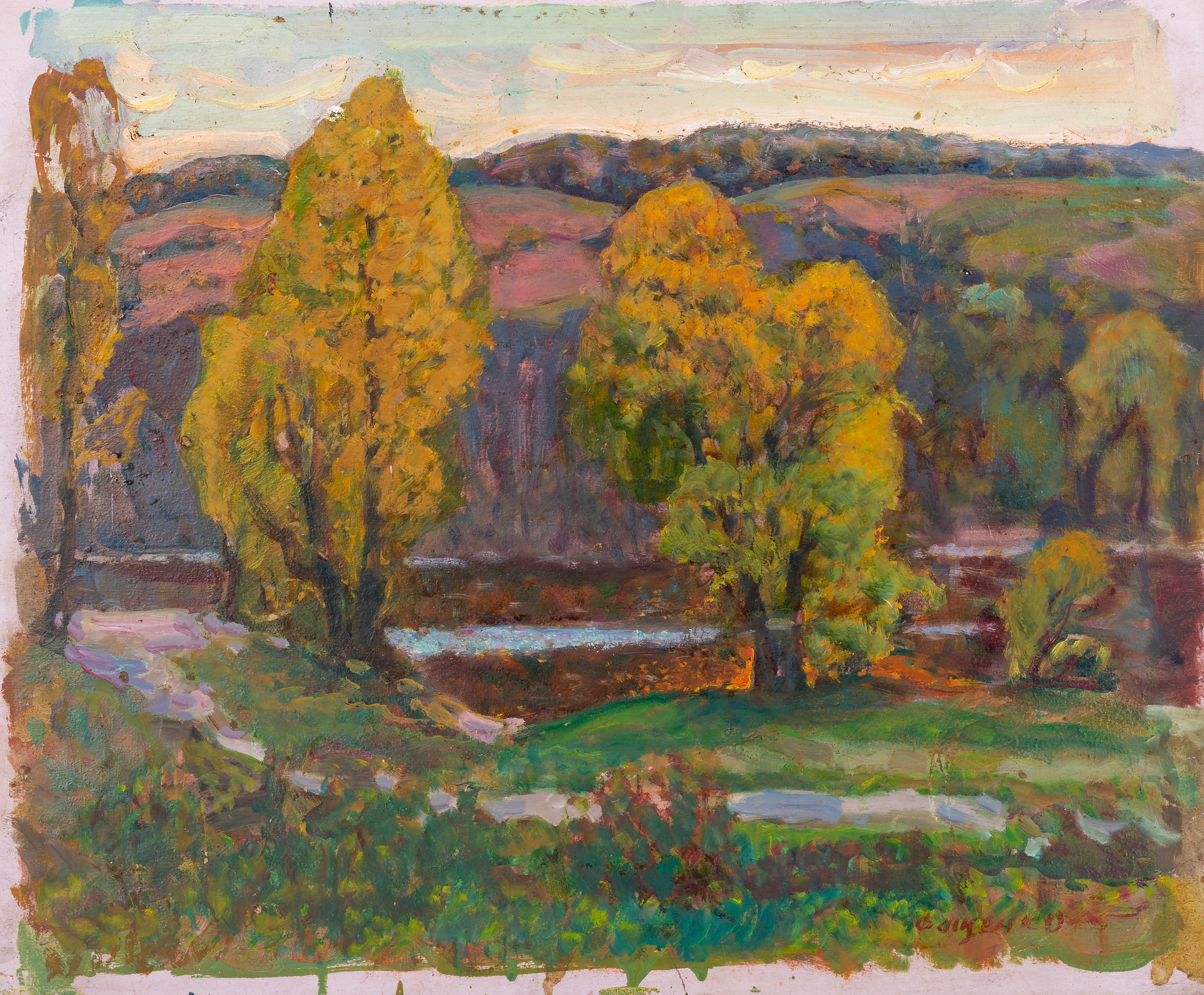 Leonid Gregorievich Fashchenko, 'Autumn Landscape'