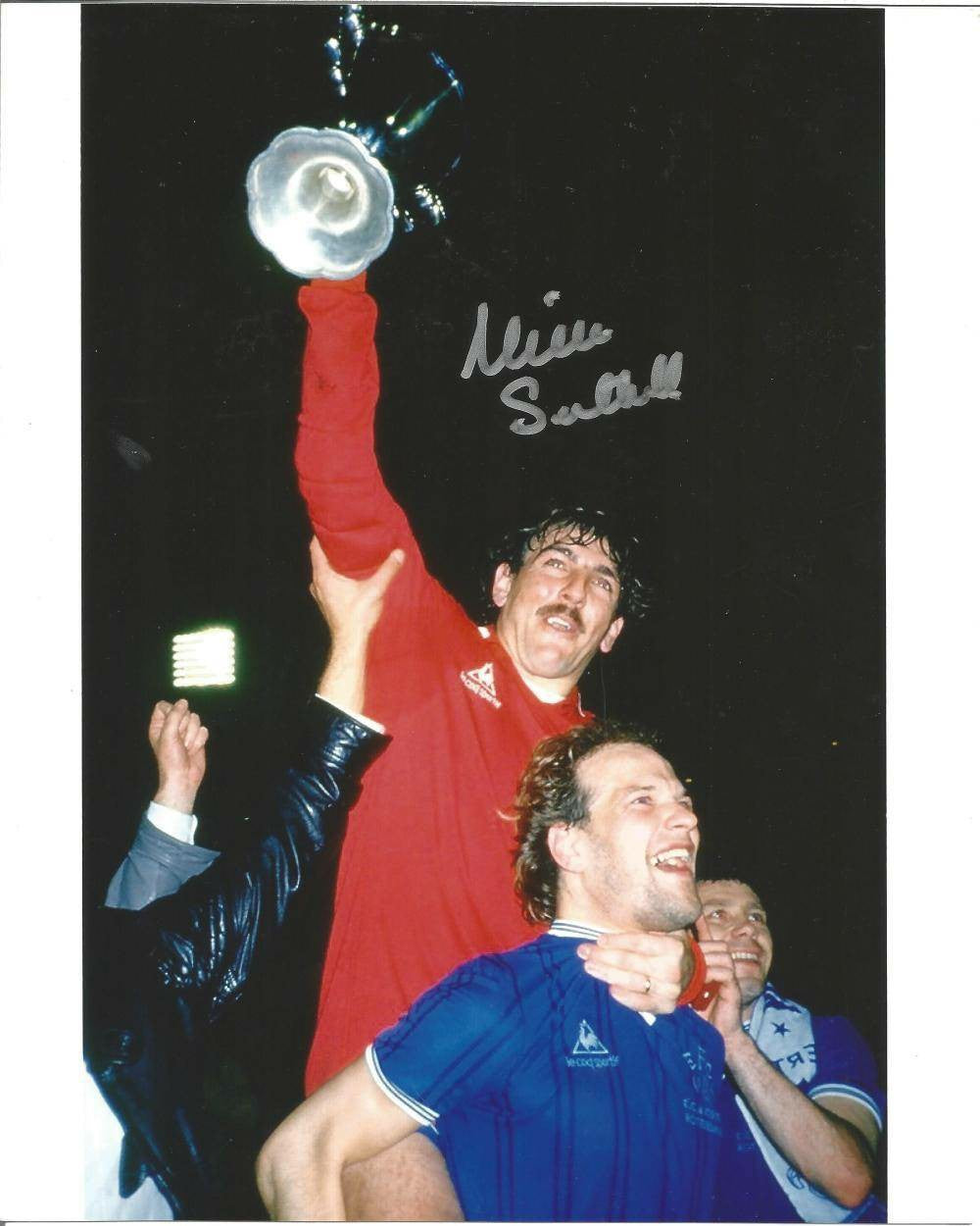 Neville Southall - Autographed Everton Photo - Welsh Football Legend