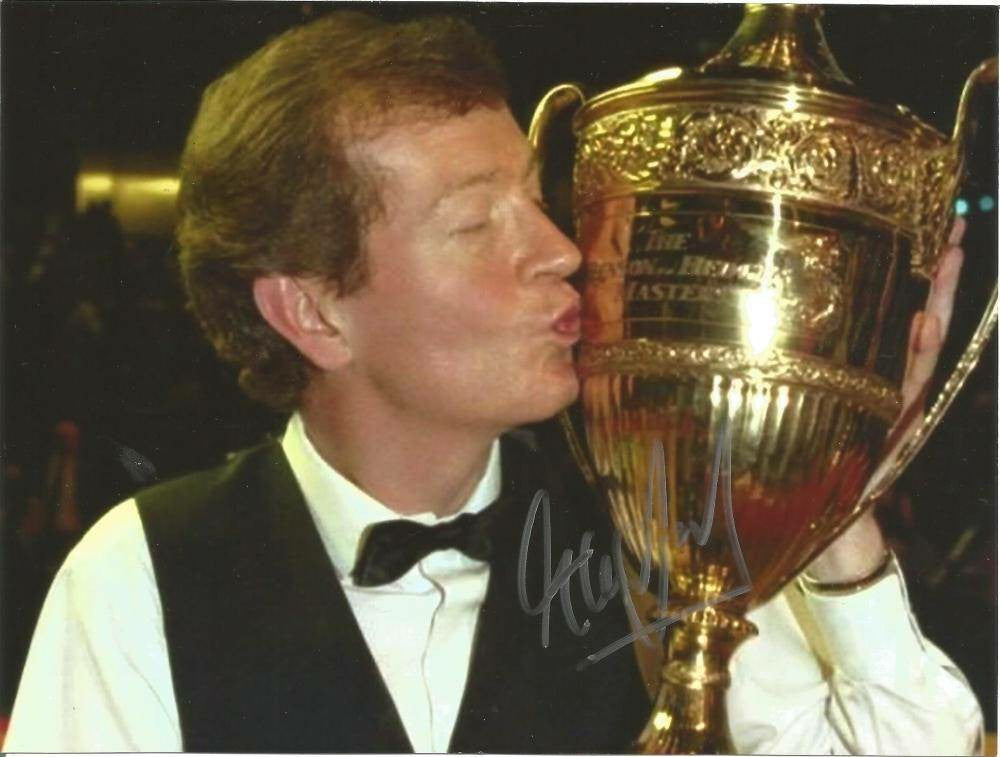 Steve Davis Signed 8x6 Colour Photo - Snooker Legend Memorabilia