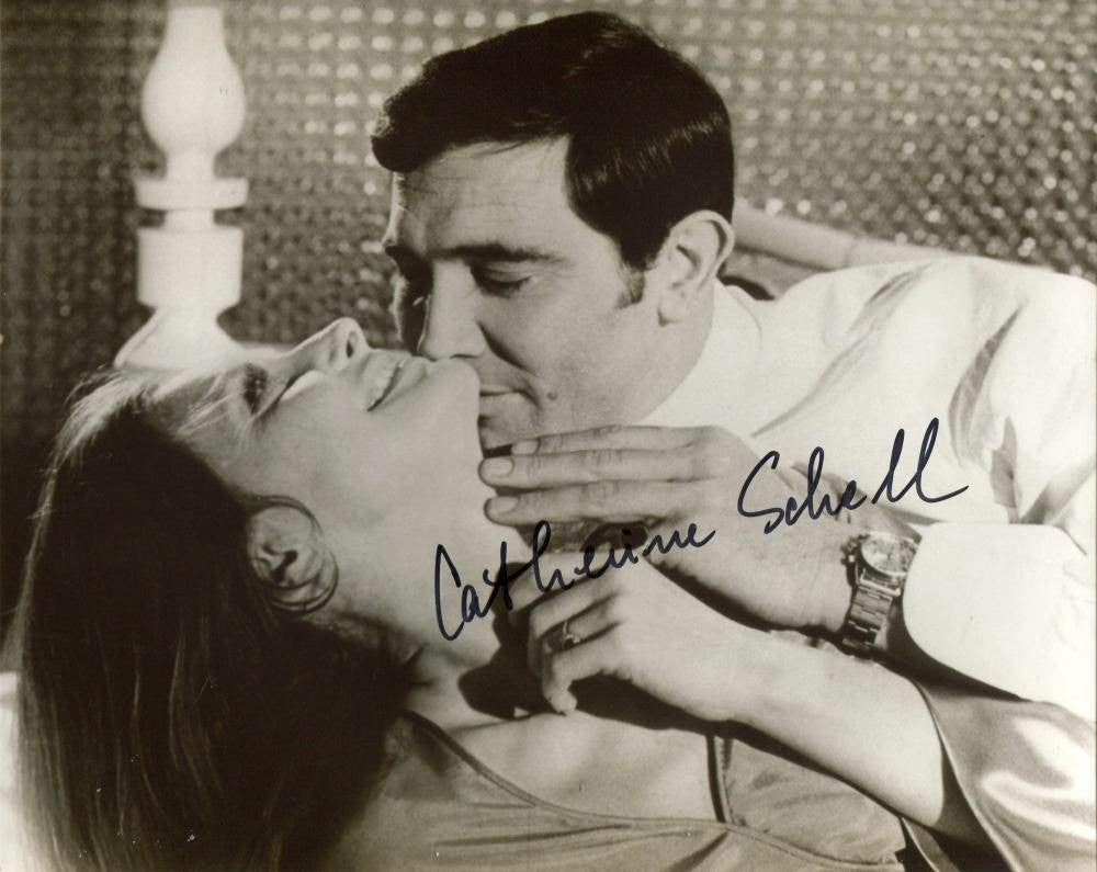 Autographed Photo - Catherine Schell in "On Her Majesty's Secret Service"