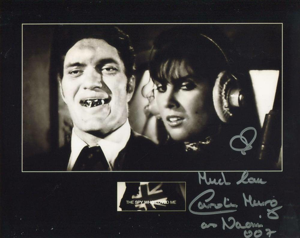 Autographed Photo - Caroline Munro in "The Spy Who Loved Me"