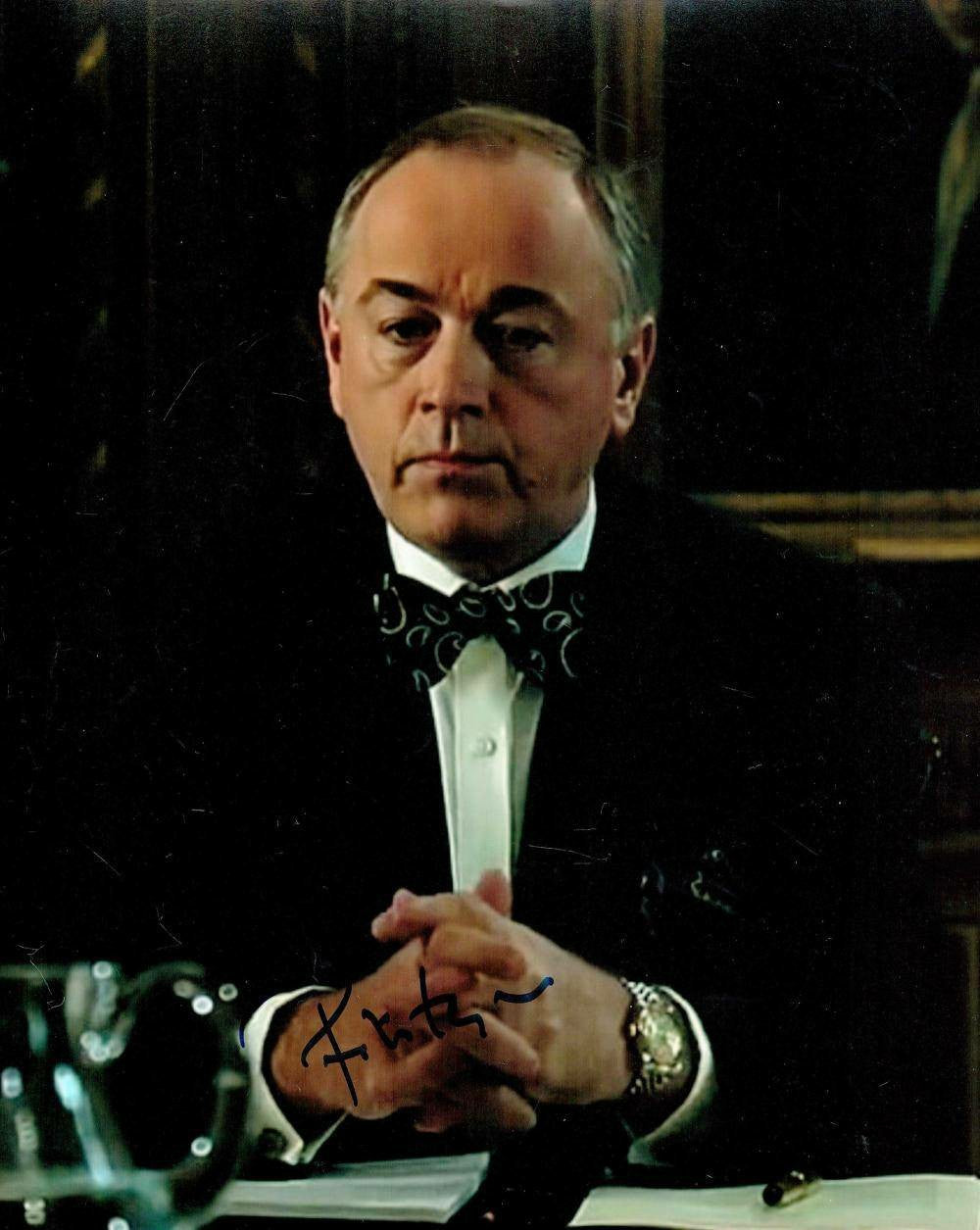 Autographed Photo - Derek Fowlds, Iconic English Actor