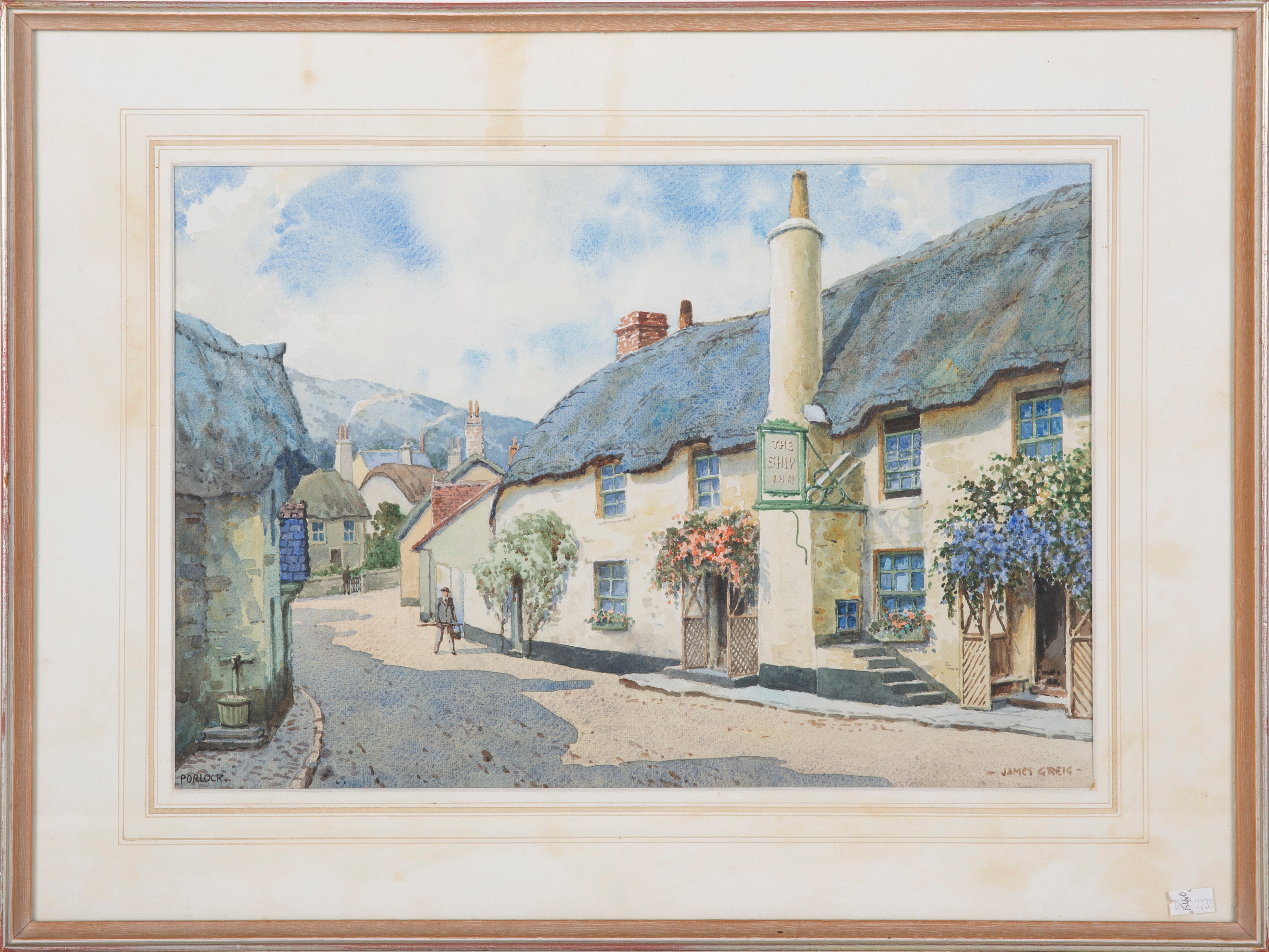 James GREIG, The Ship Inn, Porlock