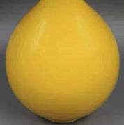 Yellow Glazed Merchant Vase, Qing Dynasty