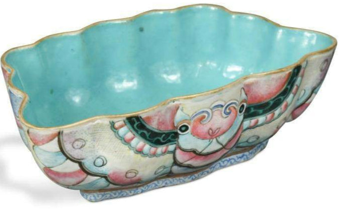 Chinese Porcelain Butterfly Bowl