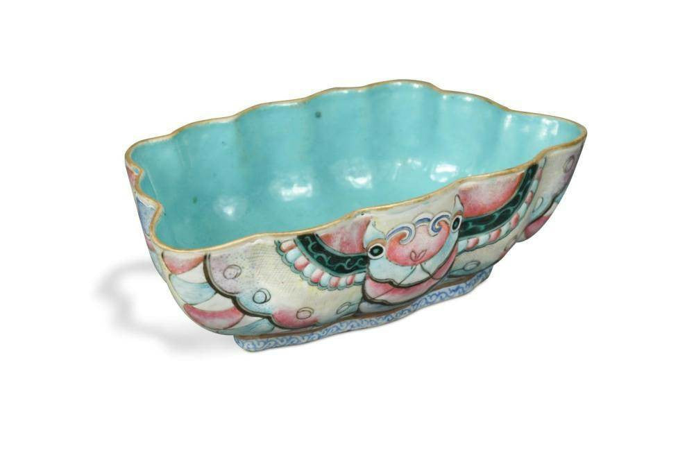 Chinese Porcelain Butterfly Bowl