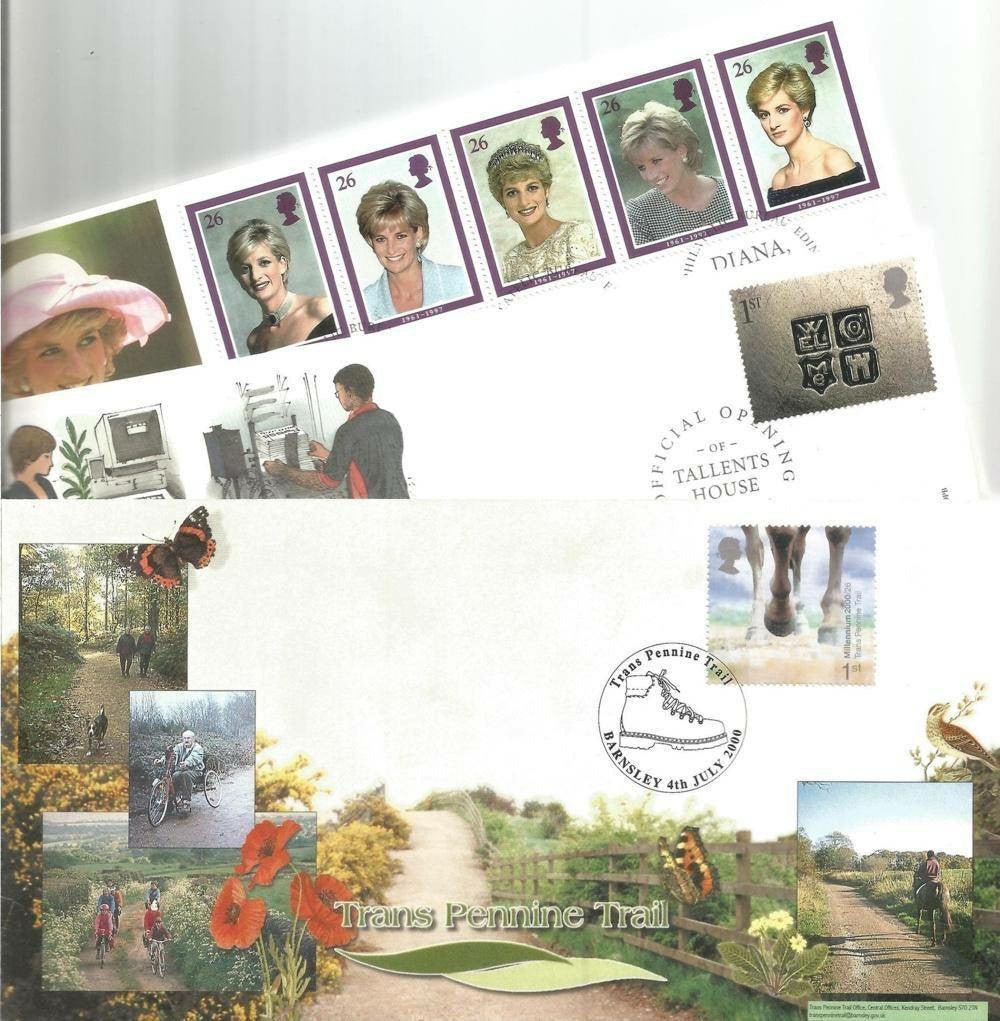 GB Used Stamps - Stanley Gibbons Devon Album (2000-2012) - Queen Elizabeth II