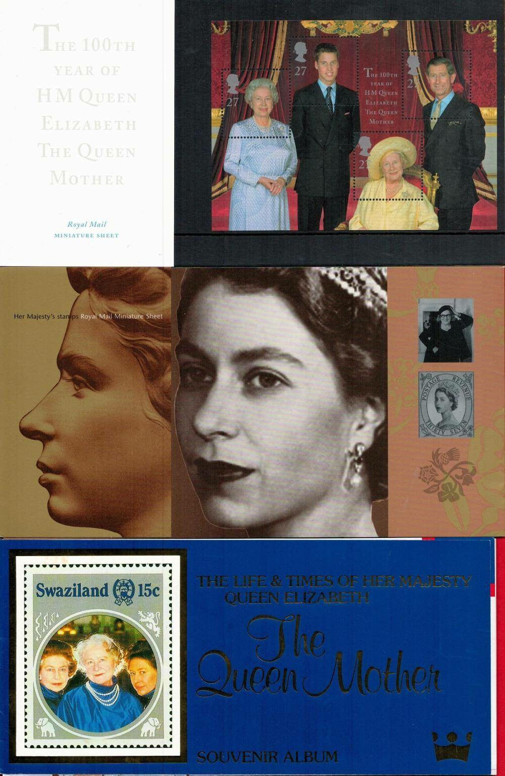 Royal Mail Stamps and Albums of Remembrance - Queen Elizabeth Collection