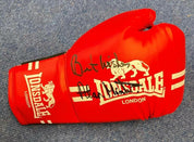 Minter Autographed Lonsdale Red Gloves