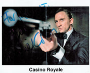 James Bond, Daniel Craig signed colour Casino Royale promo photograph