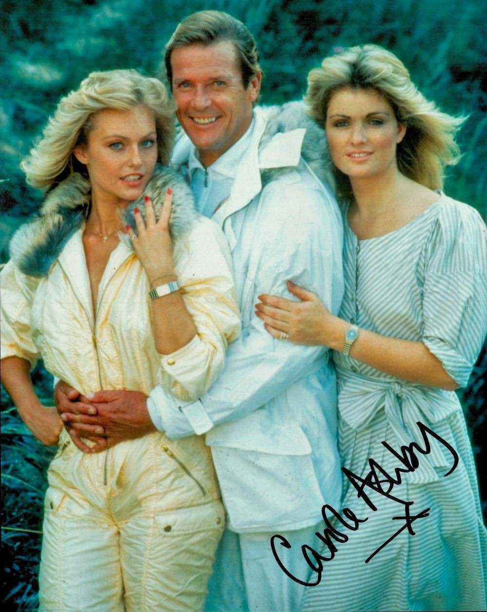 Carole Ashby Autographed 10x8 James Bond Colour Photograph