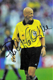 Pierluigi Collina Signed Color Photo - FIFA Referee of the Year