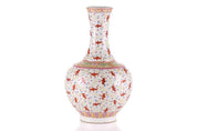 Chinese Porcelain Tianqiuping Bat Vase with Guangxu Mark