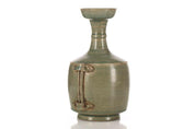 Chinese Celadon Vase - Tang Style Elegance with Mallet Form