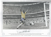 Carlos Alberto Limited Edition Hand-Painted Autographed Photo - 16x12