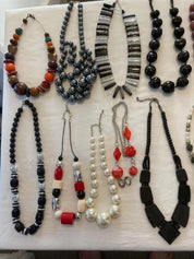 Vintage & Modern Charm: Batch of Chunky Necklaces - Stylish Jewelry Collection