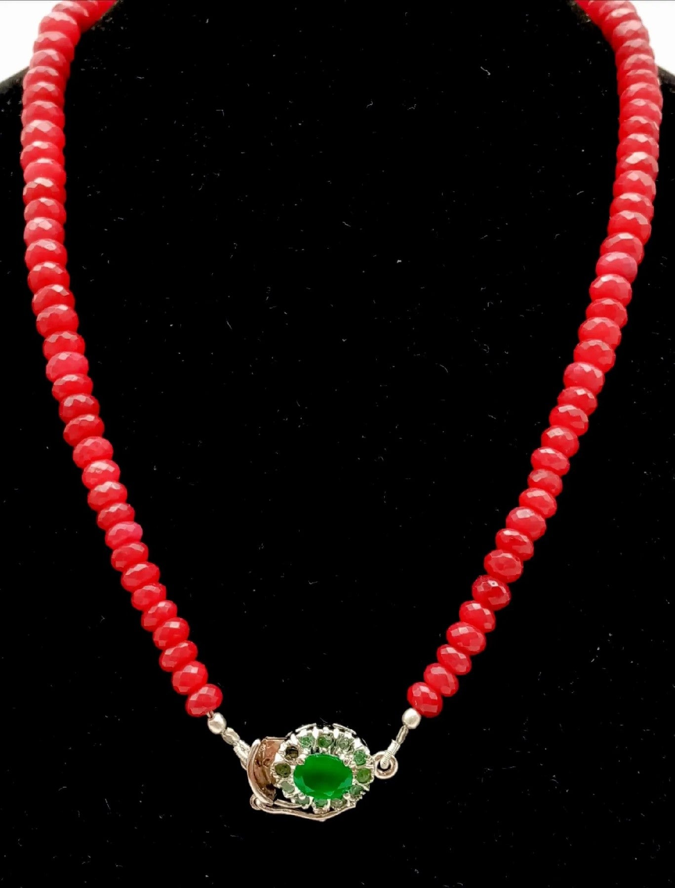 African Ruby Graduated Necklace - 280 Carats