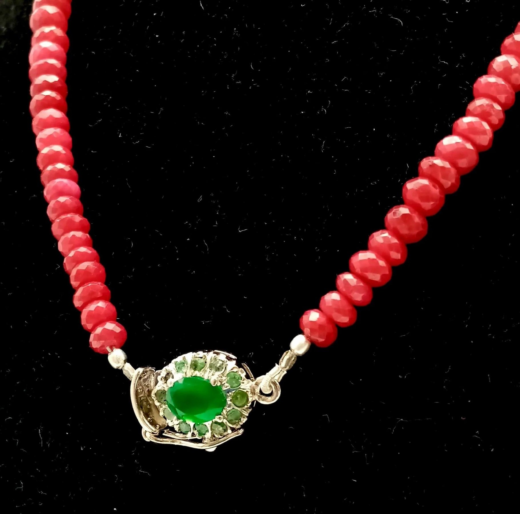 African Ruby Graduated Necklace - 280 Carats