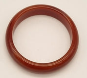 Timeless Elegance: Red Jade Bangle - Ruby Bracelet with 2.36" Inside Diameter