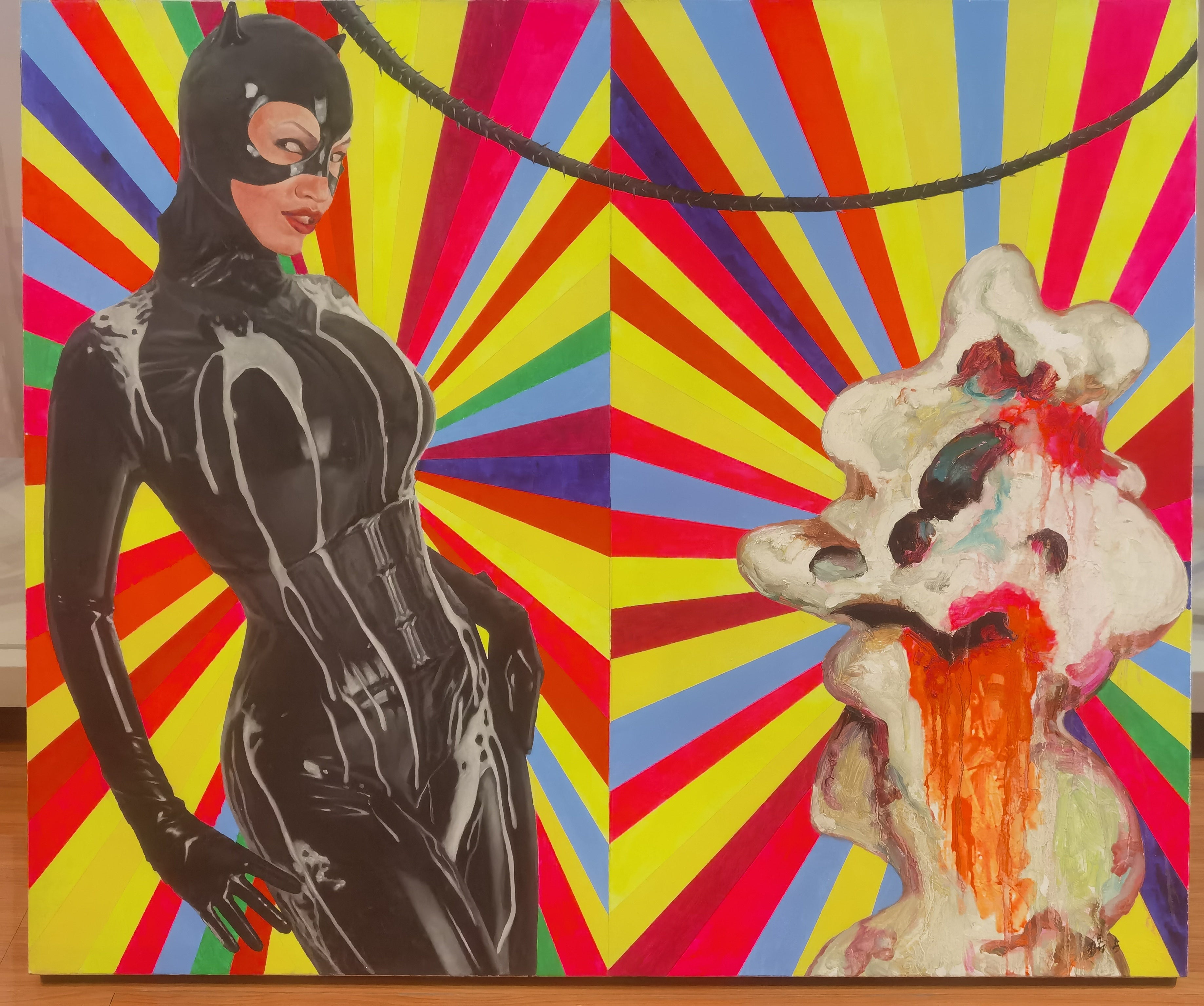 Catwoman/Spring Bud Look at the Movie
