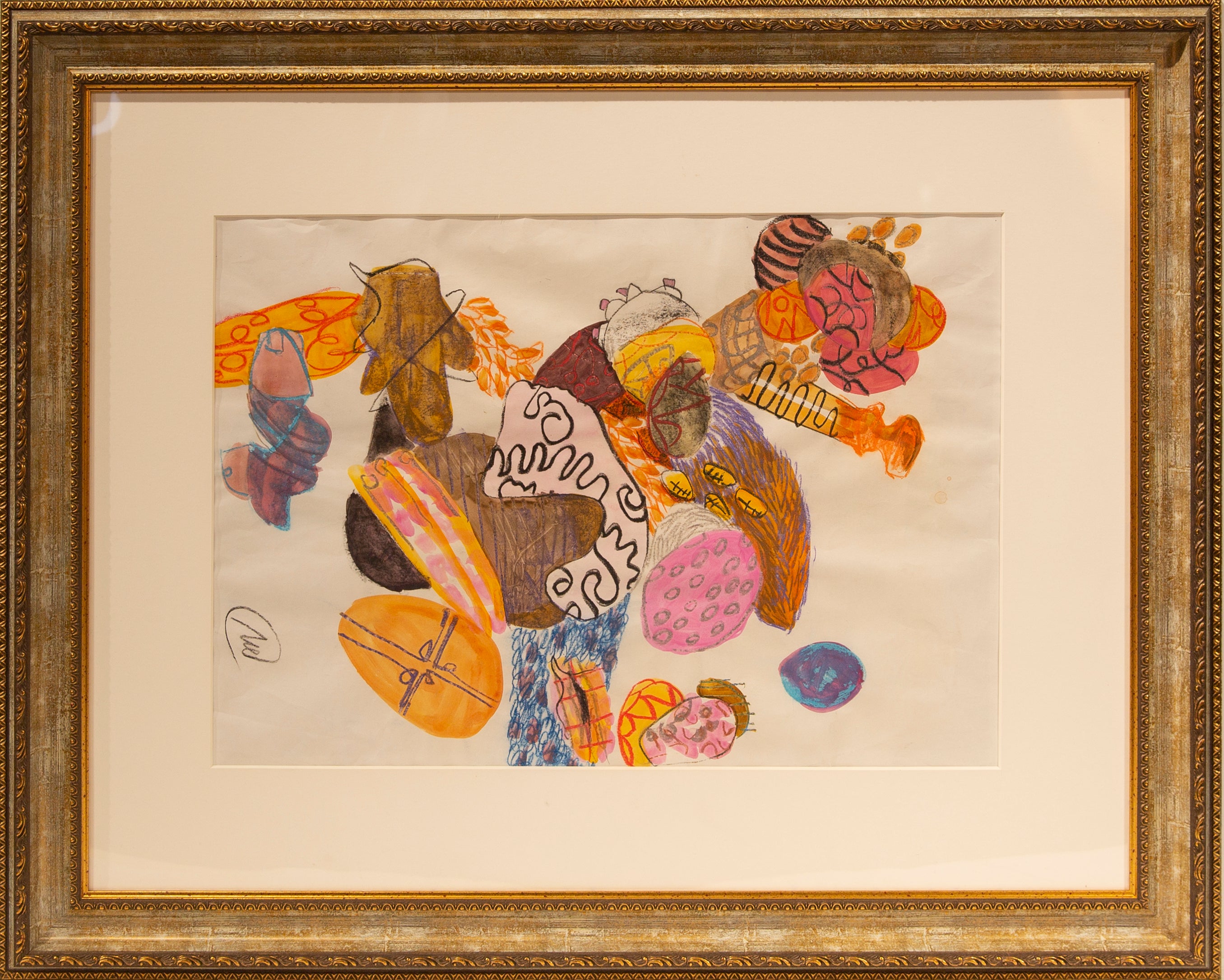 Warm-Toned Abstractions