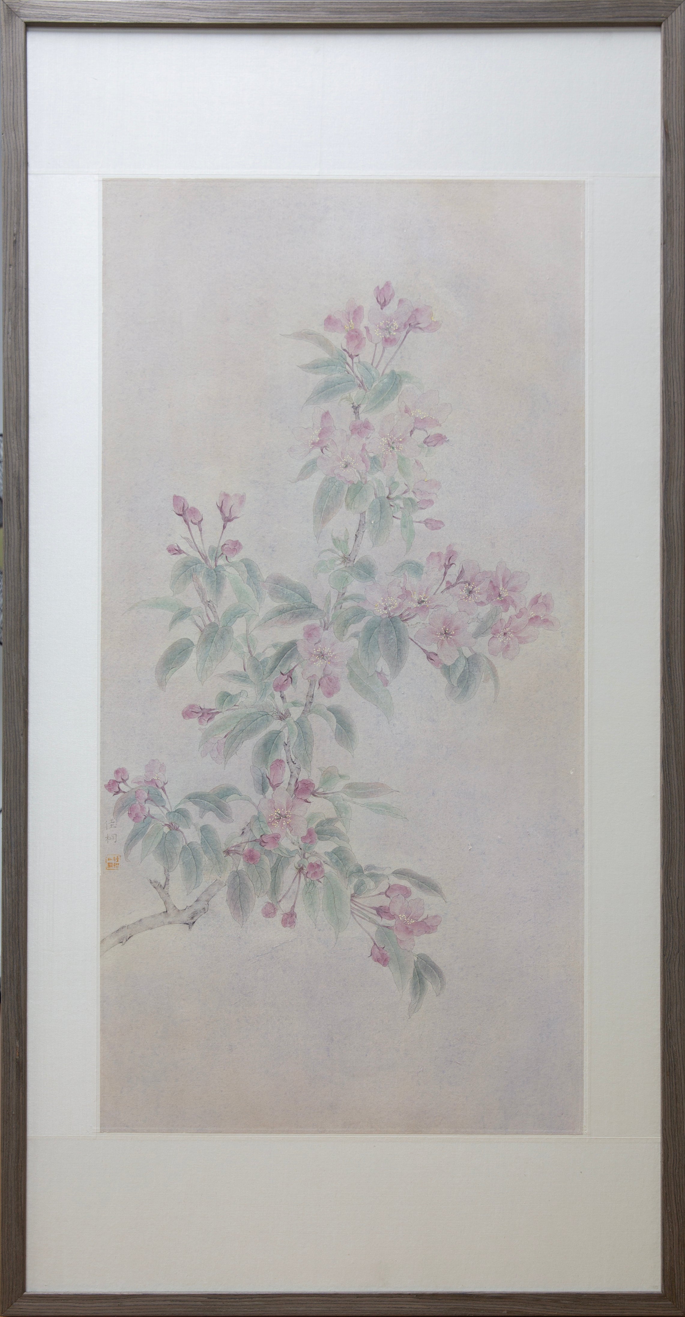 The East Wind Shakes the Wisteria Leaves (Four Screens)