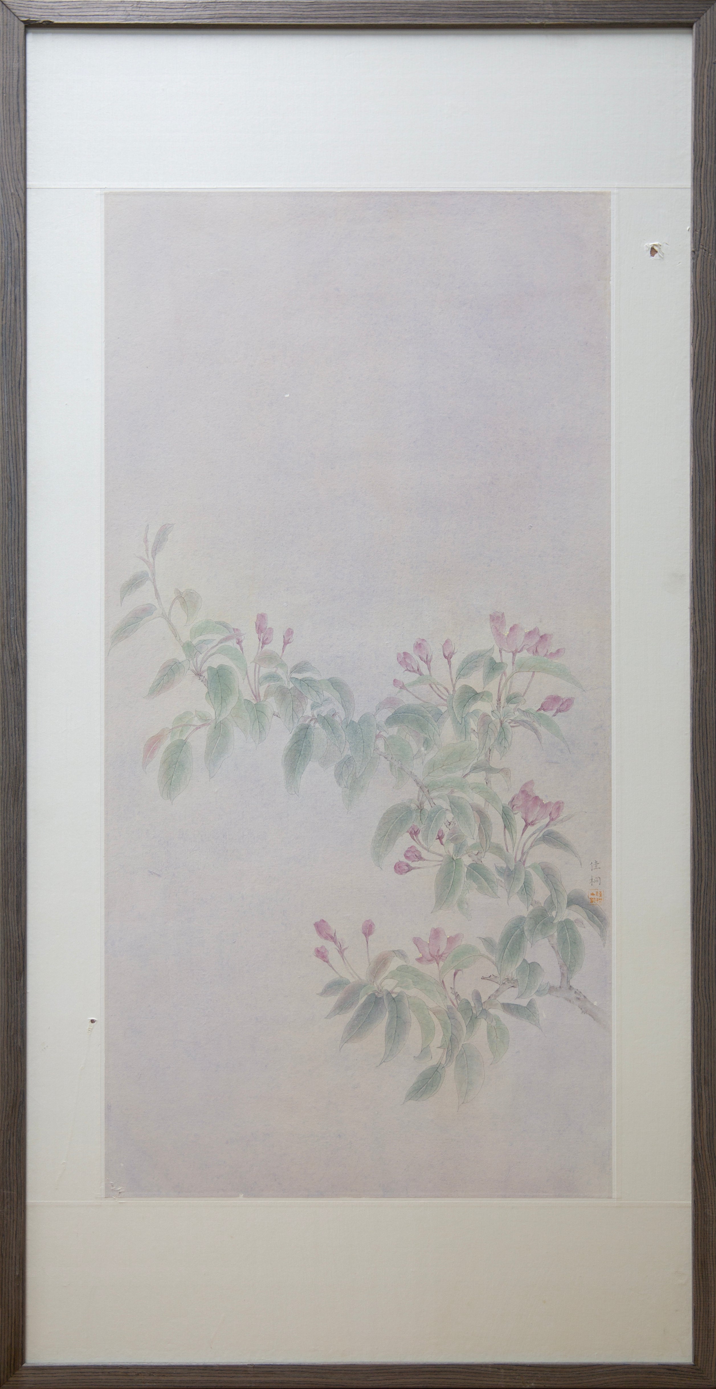 The East Wind Shakes the Wisteria Leaves (Four Screens)