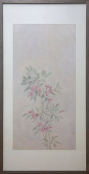 The East Wind Shakes the Wisteria Leaves (Four Screens)
