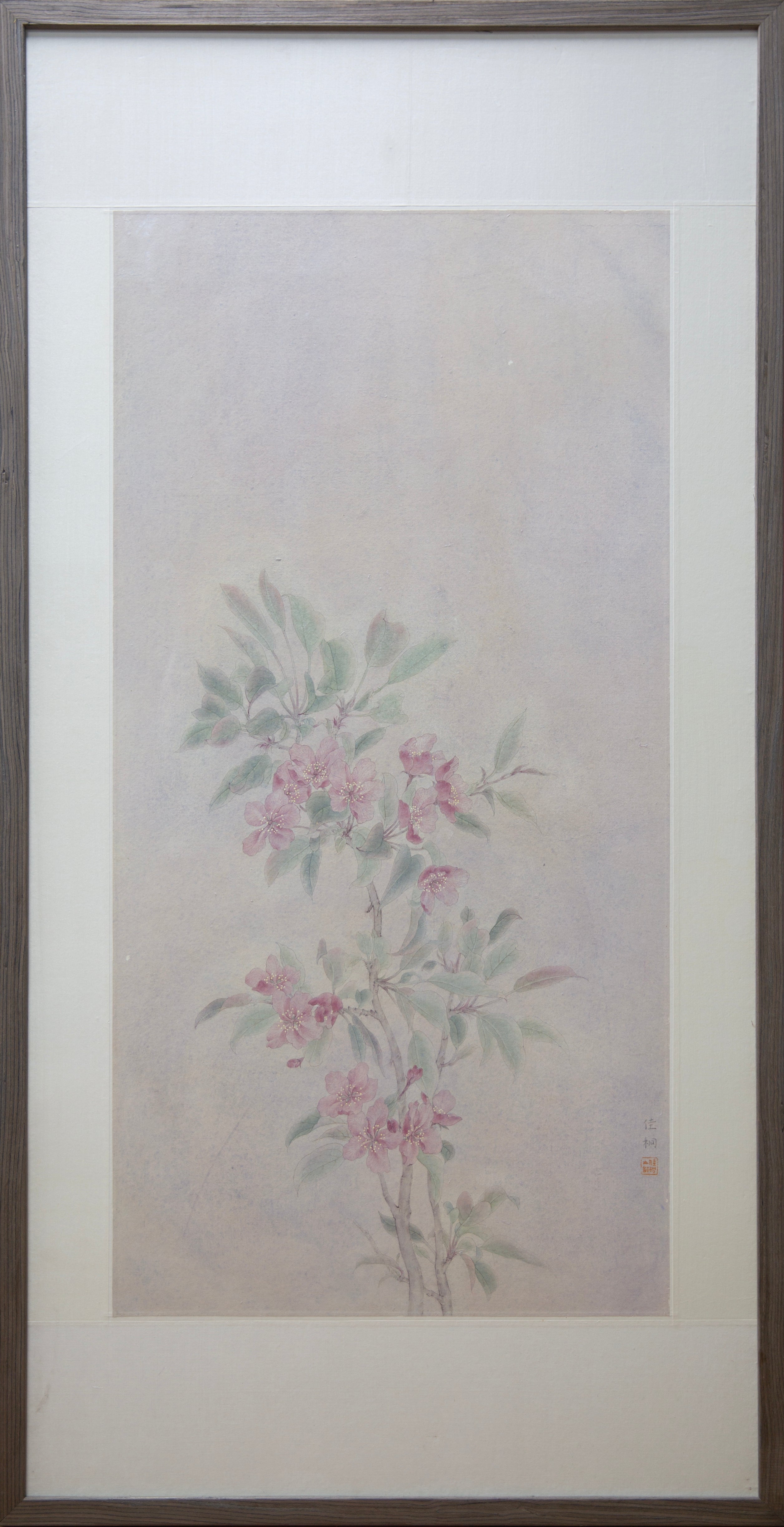 The East Wind Shakes the Wisteria Leaves (Four Screens)