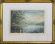 The Brocas Vlump, Eton, with Windsor Castle