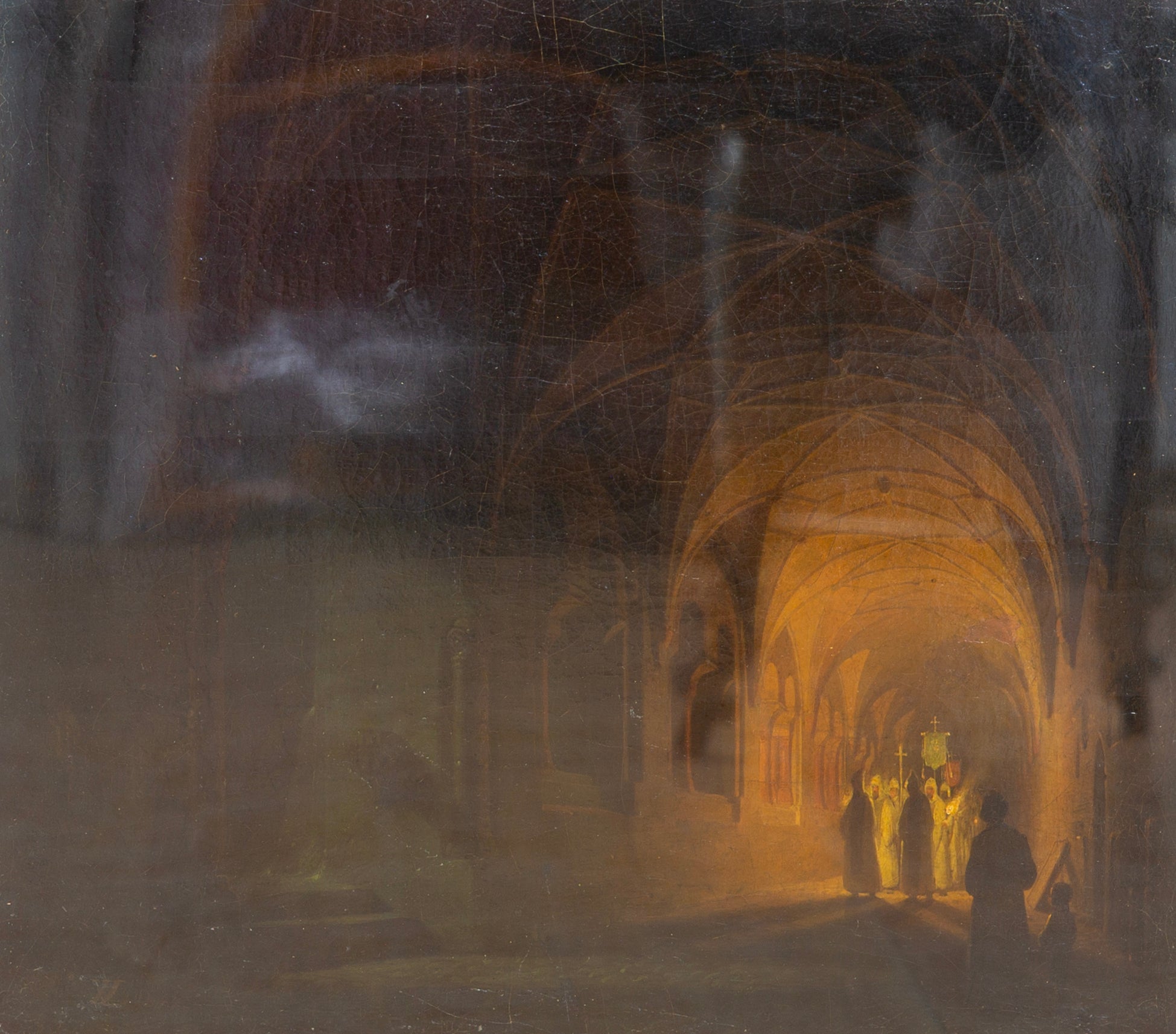 The Procession of the Cloisters of the Abbey
