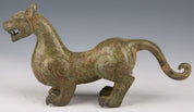 Bronze Tiger of the Han Dynasty in China