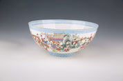 Chinese "100 Boys" Eggshell Porcelain Bowl