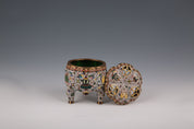 Chinese Tripod Cloisonné Incense Burner - Circa 1900