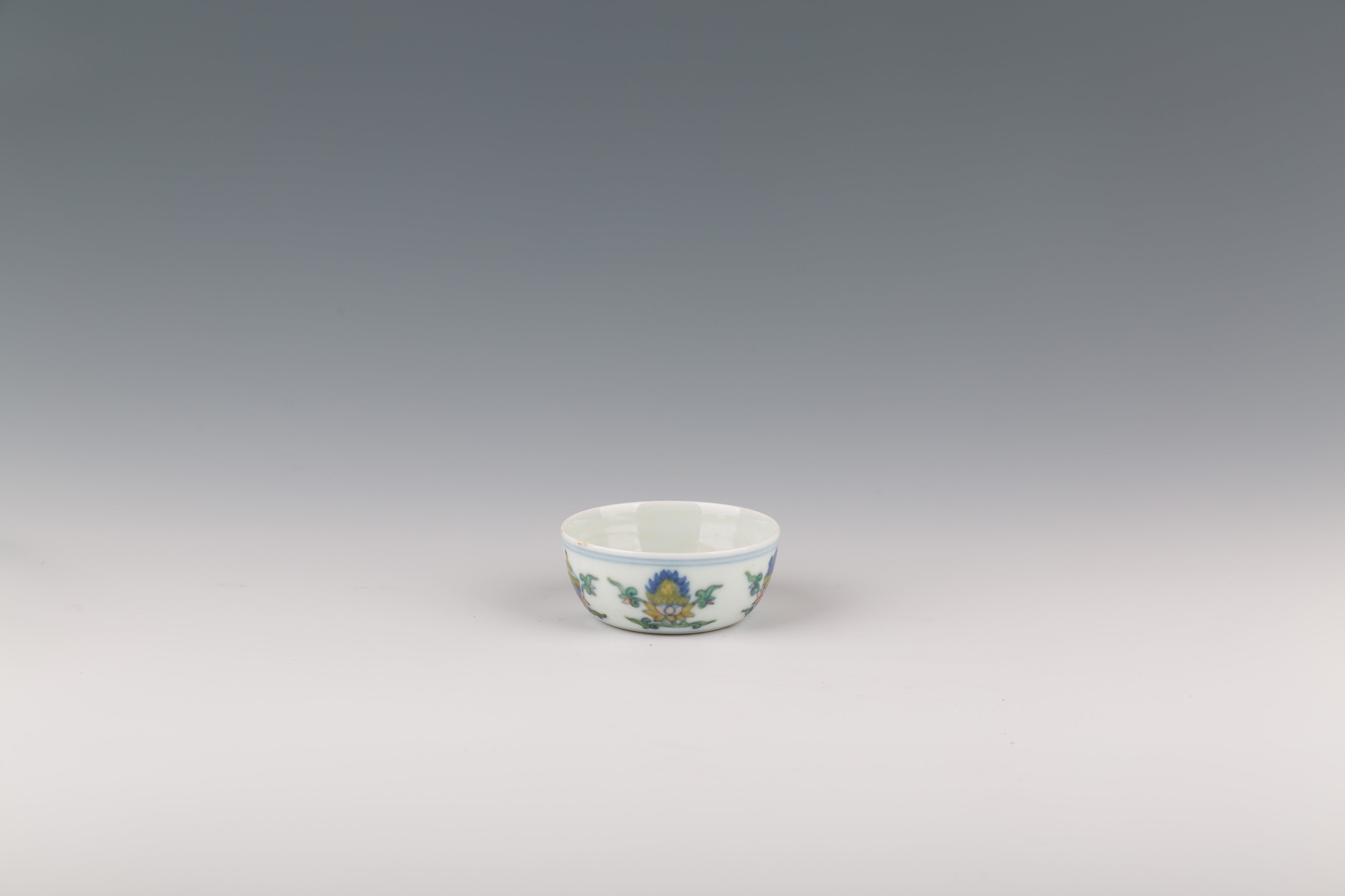 Doucai Dun style water cup