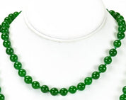 Hand knot green soft jade bead pendant