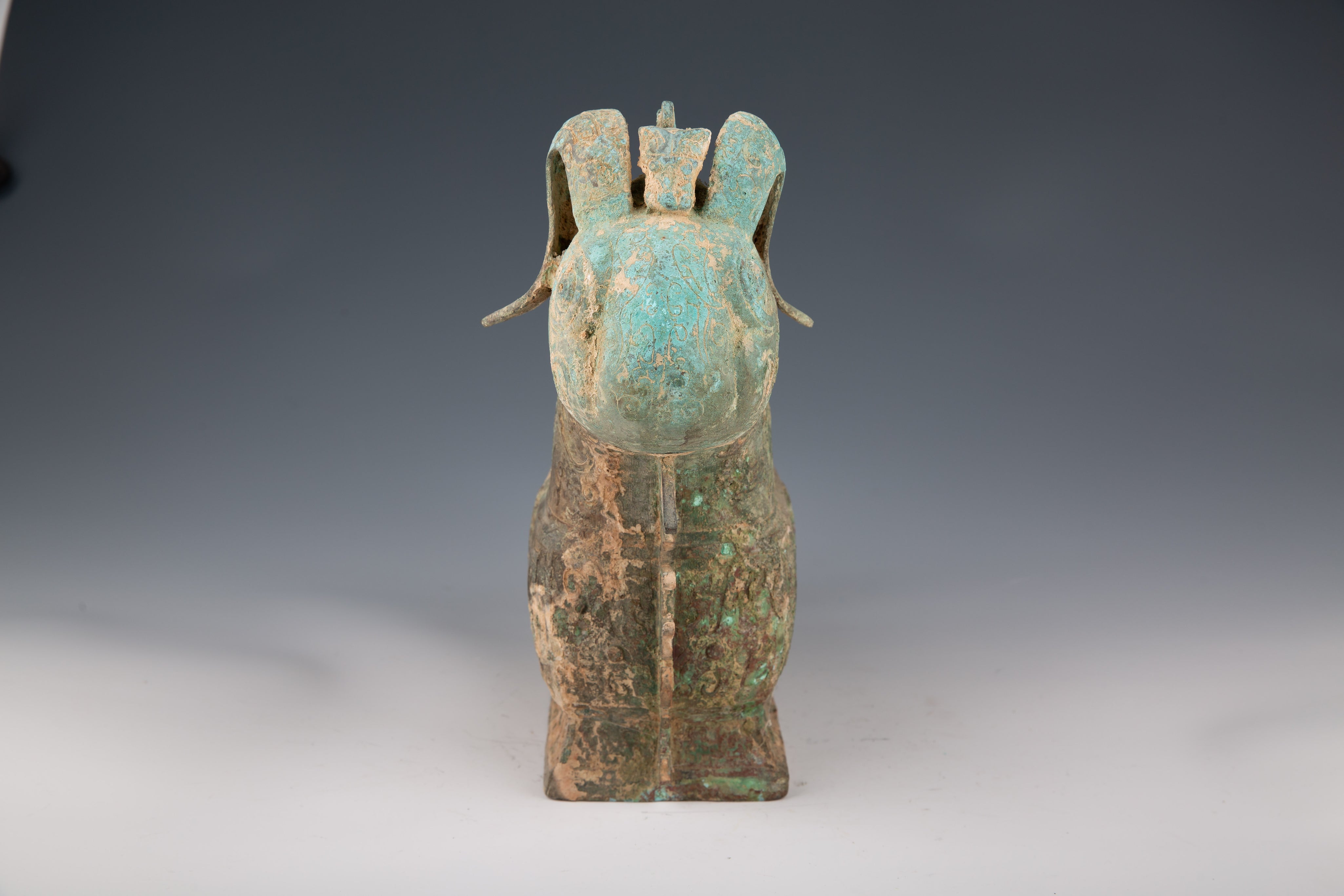 Chinese Bronze Sacrificial Wine Vessel (Guang)