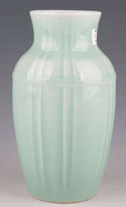 Chinese celadon relief vase