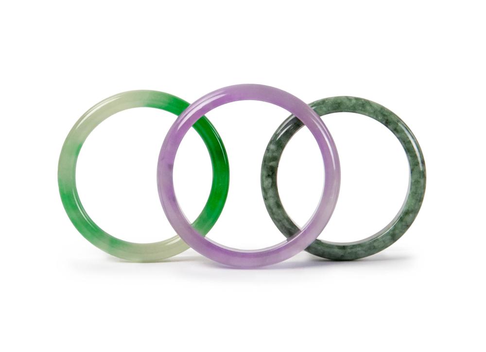 Jade Bangle Trio