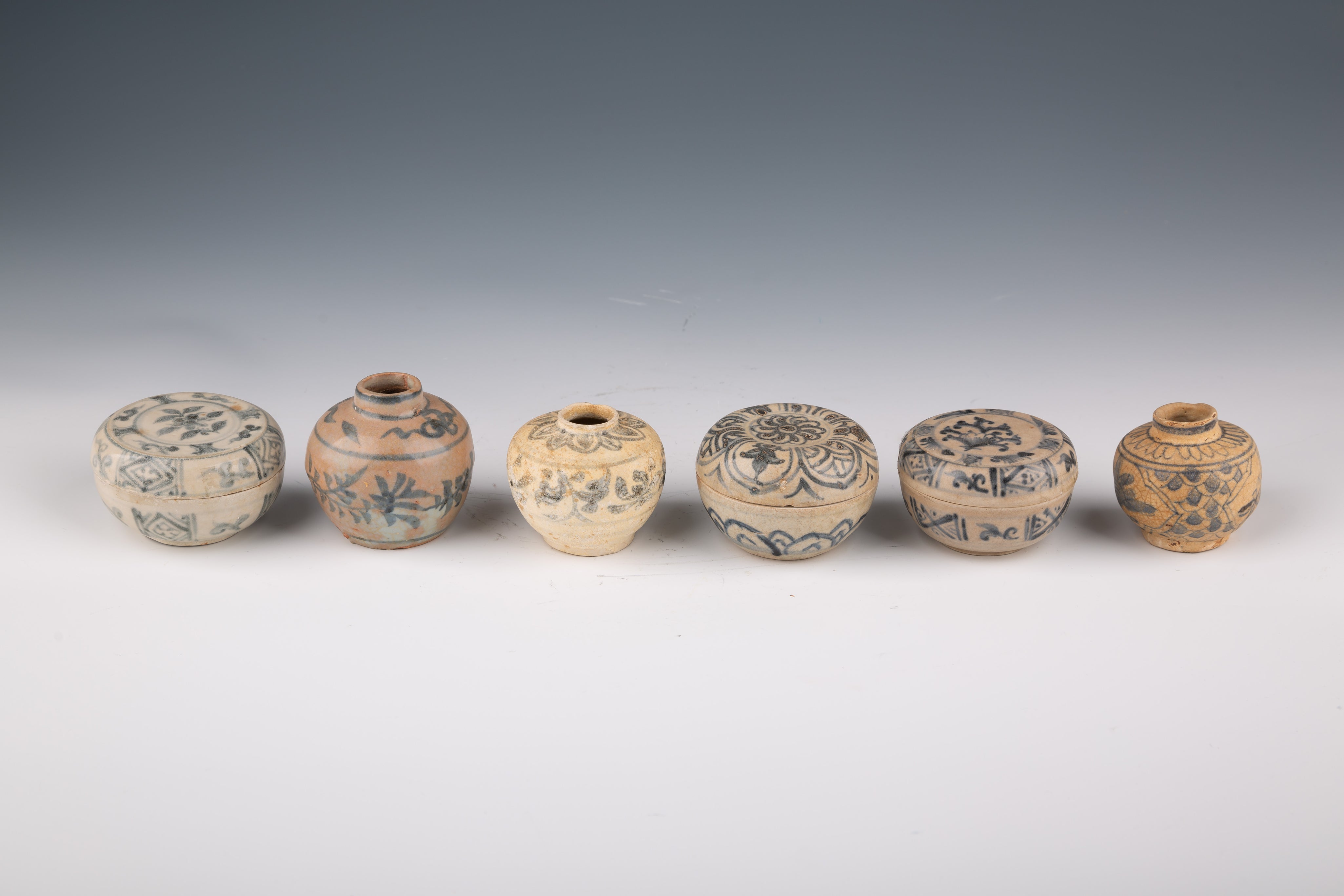 Rare Micro Ceramic Vases from Ancient China