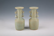 Longquan Kiln Bottles with Double Ears