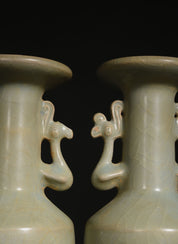 Longquan Kiln Bottles with Double Ears