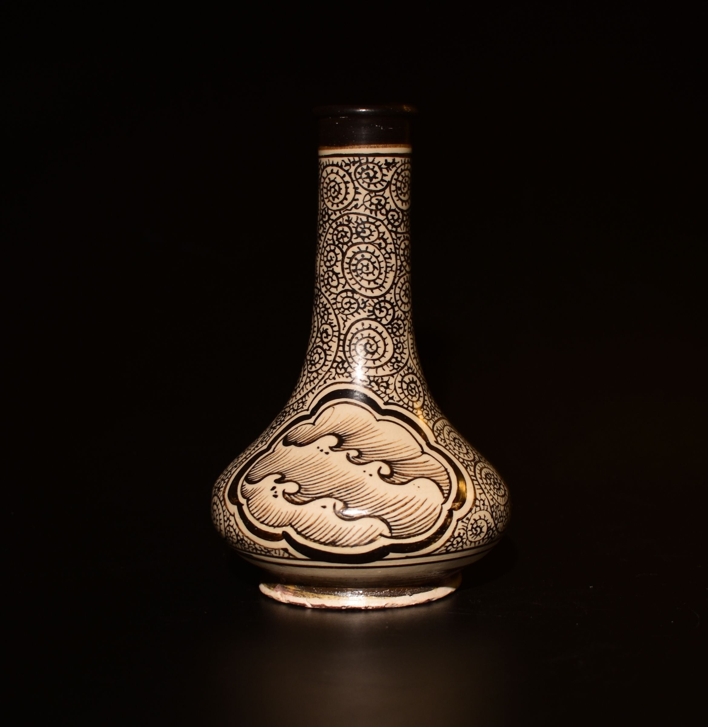 Cizhou Kiln Flower Vase in Song Dynasty