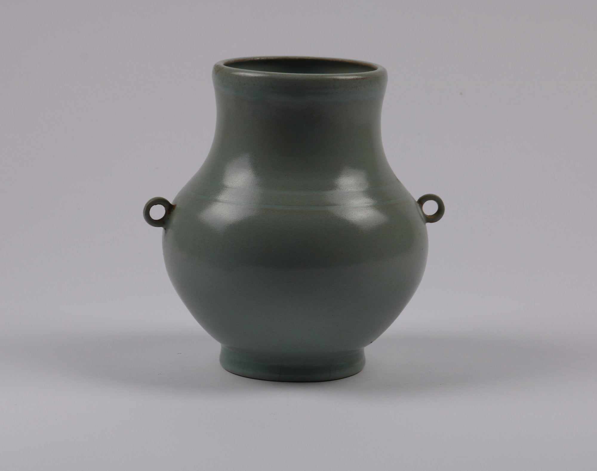 A Chinese Celadon Glazed Porcelain Vase