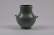 A Chinese Celadon Glazed Porcelain Vase