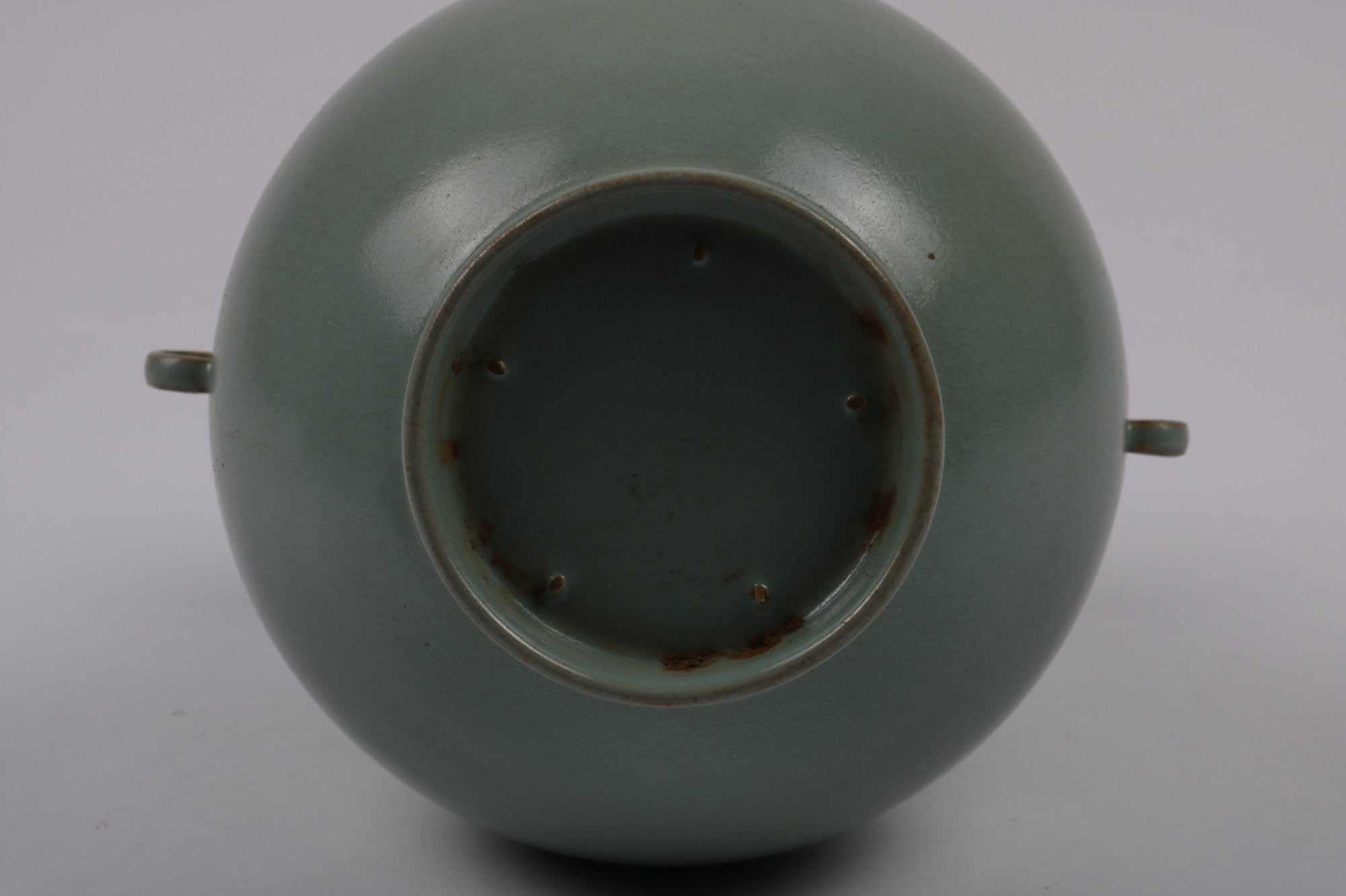 A Chinese Celadon Glazed Porcelain Vase